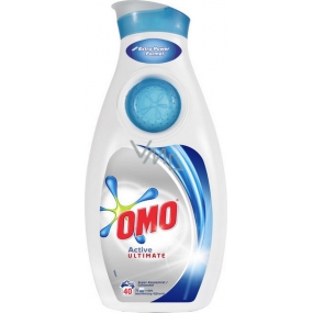 Omo Active Ultimate gel na praní, bílé prádlo 40 dávek 1,4 l