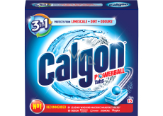 Calgon 3v1 Powerball Tabs změkčovač vody tablety proti vodnímu kameni 15 dávek 195 g