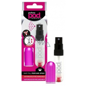 Travalo Perfume Pod Pure Essentials Hot Pink plnitelný flakón s rozprašovačem 5 ml