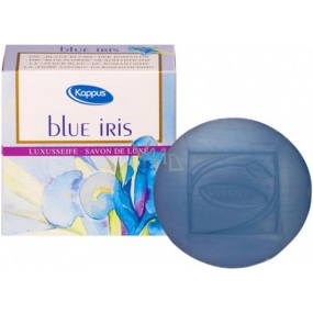 Kappus Blue Iris - Modrý kosatec luxusní mýdlo s osvěžující vůní pro suchou pokožku 20 g