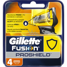 Gillette Fusion Proshield náhradní hlavice 4 kusy pro muže