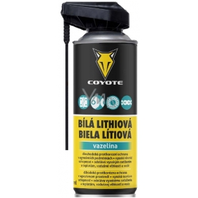 Coyote Bílá Lithiová vazelína sprej 400 ml