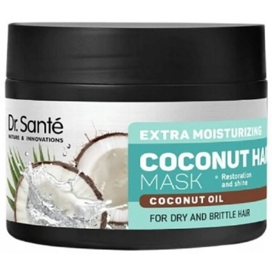 Dr. Santé Coconut Kokosový olej maska pro suché a lámavé vlasy 300 ml