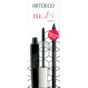 Artdeco All In One řasenka 01 Black 10 ml + Artdeco Soft voděodolná konturovací tužka na oči 10 Black 1,2 g, kosmetická sada