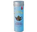 English Tea Shop Bio Bílý čaj Borůvka a Bezový květ 15 kusů bioodbouratelných pyramidek čaje v recyklovatelné plechové dóze 30 g