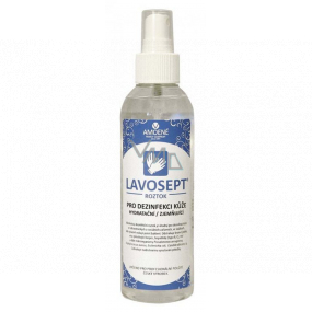 Lavosept Natur dezinfekce kůže roztok pro profesionální použití více jak 75% alkoholu 200 ml rozprašovač