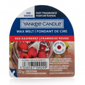 Yankee Candle Red Raspberry - Červená malina vonný vosk do aromalampy 22 g