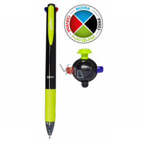 Spoko 4click kuličkové pero 4 barevné 0,5 mm