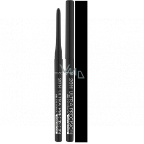 Catrice 20H Ultra Precision gelová voděodolná tužka na oči 010 Black 0,08 g