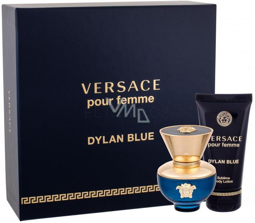 Versace Dylan Blue pour Femme eau de parfum for women 30 ml + body