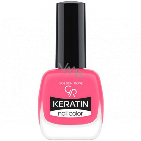 Golden Rose Keratin Nail Color lak na nehty 28 Pink Color 10,5 ml