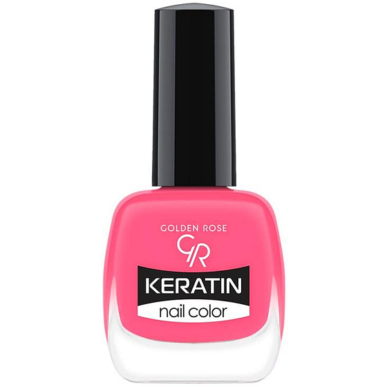 Golden Rose Keratin Nail Color lak na nehty 28 Pink Color 10,5 ml
