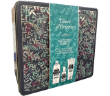 Tesori d Oriente Muschio Bianco toaletní voda 100 ml + sprchový gel 250 ml + pěna do koupele 500 ml, pro ženy dárková sada