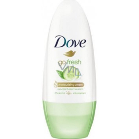 Dove Cucumber & Green Tea kuličkový antiperspirant deodorant roll-on pro ženy 50 ml