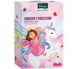 Kneipp Princezna a jednorožec Mořská princezna pěna do koupele 40 ml + Kouzlo jednorožce praskající sůl do koupele 60 g + Jednorožec bomba do koupele 85 g, kosmetická sada pro děti