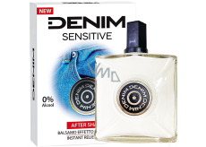 Denim Sensitive balzám po holení pro citlivou pokožku 100 ml