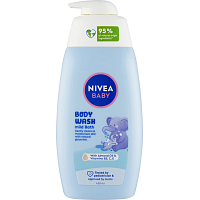 Nivea Baby sprchový gel pro jemnou koupel, 450 ml