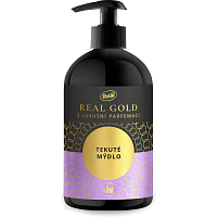 REAL GOLD Tekuté mýdlo s luxusní parfemací 500 g