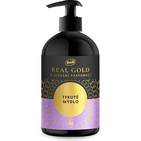 REAL GOLD Tekuté mýdlo s luxusní parfemací 500 g