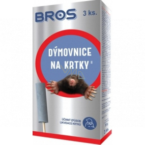 Bros Dýmovnice na krtky 3 kusy