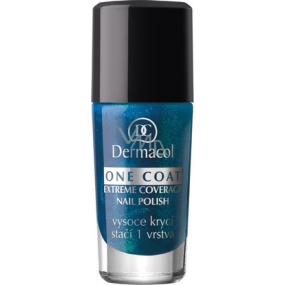 Dermacol One Coat Extreme Coverage Nail Polish Lak na nehty 125 10 ml