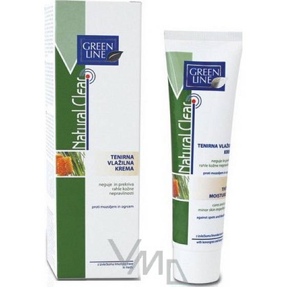 Green Line Natural Clear tónovací hydratační krém 50 ml