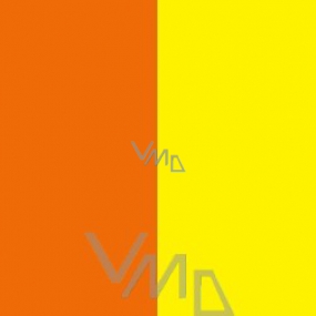 Zöllner Dárkový balicí papír 70 x 200 cm Dvoubarevný oranžovo-žlutý