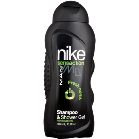 Nike Sensaction Man Fresh Bomb sprchový gel a šampon 300 ml
