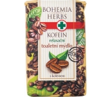 Bohemia Gifts Kofein relaxační toaletní mýdlo 100 g