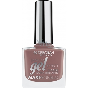 Deborah Milano Gel Effect Nail Enamel gelový lak na nehty 03 Nude Caramel 11 ml