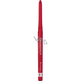 Rimmel London Exaggerate Lip Liner tužka na rty 024 Red Diva 0,25 g