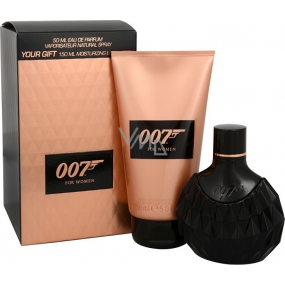 James Bond 007 for Woman parfémovaná voda pro ženy 50 ml + tělové mléko 150 ml, dárková sada