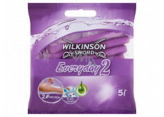 Wilkinson Essentials 2 jednorázový holicí strojek 2 břity 5 kusů