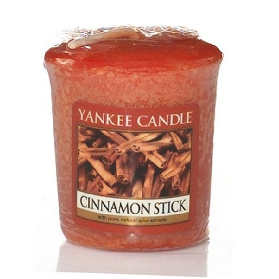 Yankee Candle Cinnamon Stick - Skořicová tyčinka vonná svíčka votivní 49 g