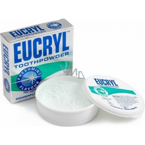 Eucryl Toothpowder Freshmint Flavour zubní prášek k odstranění skvrn 50 g