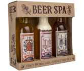 Bohemia Gifts Beer Spa Premium s extrakty z pivních kvasnic a chmele sprchový gel 200 ml + šampon na vlasy 200 ml + koupelová pěna 200 ml, kosmetická sada