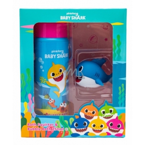 Pinkfong Baby Shark pěna do koupele pro děti 250 ml + stříkací hračka, kosmetická sada