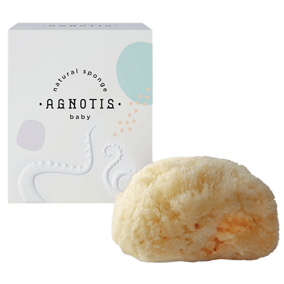 Agnotis Baby Natural Sponge přírodní mycí houba pro děti 1 kus