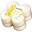 Bolsius True Moods Feel Happy Mango & Bergamot - Mango a bergamot maxi vonné čajové svíčky 8 kusů, doba hoření 8 hodin