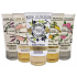 Jeanne en Provence Levandule krém na ruce 75 ml + Pivoňkový víla krém na ruce 75 ml + Oliva krém na ruce 75 ml + Verbena a citron krém na ruce 75 ml + Podmanivá růže krém na ruce 75 ml, kosmetická sada pro ženy