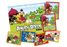 Angry Birds sběratelské album s plakátem a samolepkami 8 kusů, doporučený věk 3+