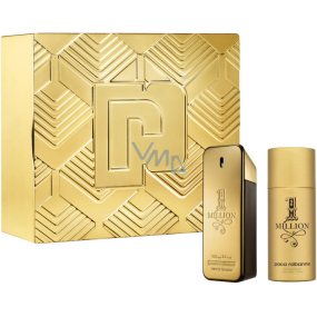 Paco Rabanne 1 Million toaletní voda 100 ml + deodorant sprej 150 ml, dárková sada pro muže