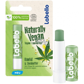 Labello Naturally Vegan Konopný olej balzám na rty 4,8 g