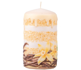 Emocio Vanilla - Vanilka vonná svíčka válec 60 x 110 mm