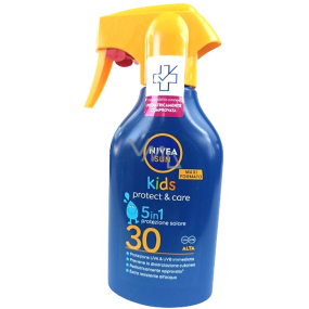 Nivea Sun Kids Protect & Care 5in1 OF 30 hydratační opalovací sprej pro děti 270 ml