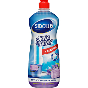 Sidolux čistič na okna a rámy s levandulí, 1 l