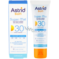 Astrid Sun Super mat OF30 pleťový krém na opalování 50 ml