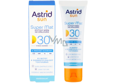 Astrid Sun Super mat OF30 pleťový krém na opalování 50 ml