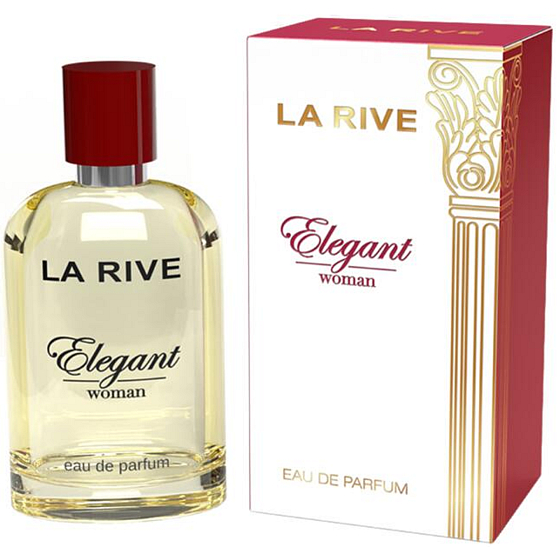 La Rive Elegant Woman – parfémovaná voda pro ženy, flakon 30 ml s elegantním designem.