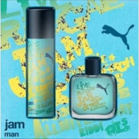 Puma Jam for Men toaletní voda 60 ml + deodorant sprej 150 ml, dárková sada
